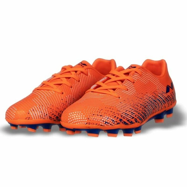Nivia Kids Encounter 9.0 Football Stud (Orange-Royal Blue)