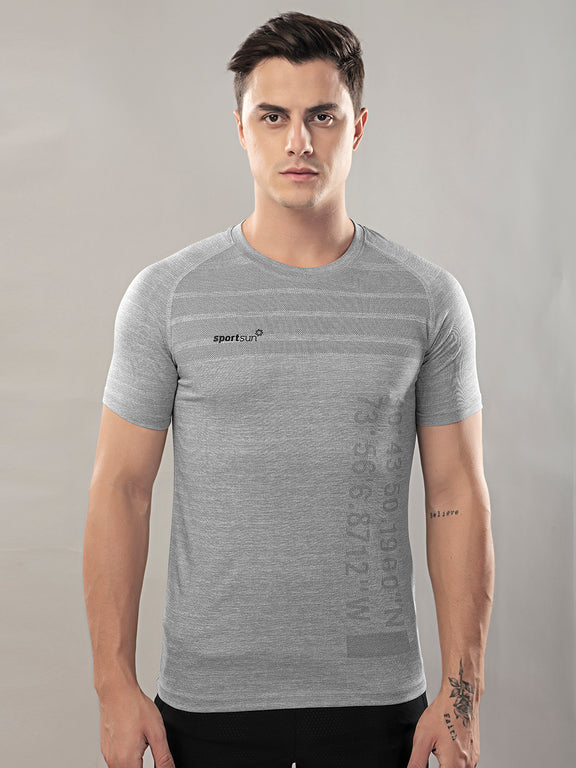 Sport Sun Seamless Round Neck