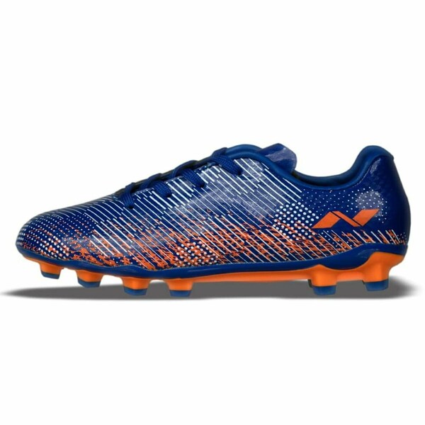 Nivia Kids Encounter 9.0 Football Stud (Royal Blue-Orange)
