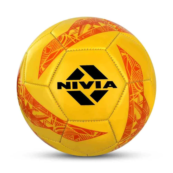 Nivia Football Size 3 World Fest (YELLOW)