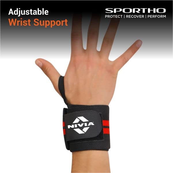Weight Lifting Wrist Support (Pair)