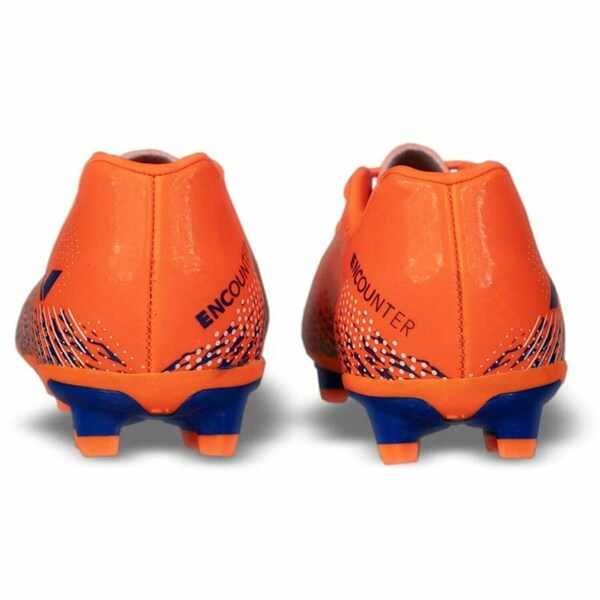 Nivia Kids Encounter 9.0 Football Stud (Orange-Royal Blue)