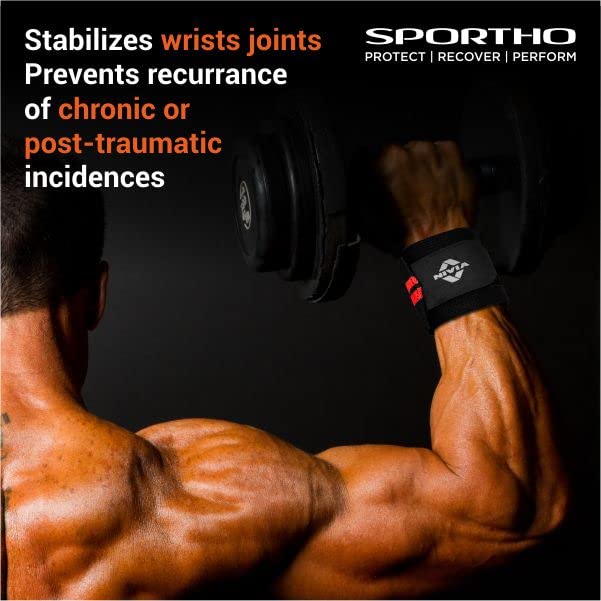 Weight Lifting Wrist Support (Pair)