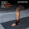 Orthopedic Ankle Support With Adjustable Velcro