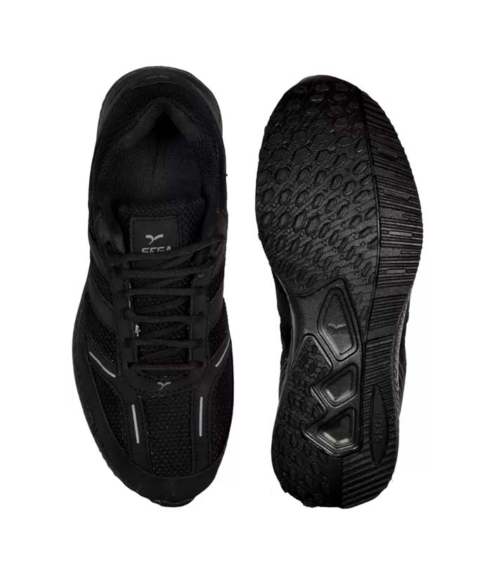 SEGA - Marathon Shoes/Running Shoes (BLACK)