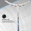 HUNDRED Viper 900 Carbon Fibre Strung Badminton Racket with Full Racket Cover