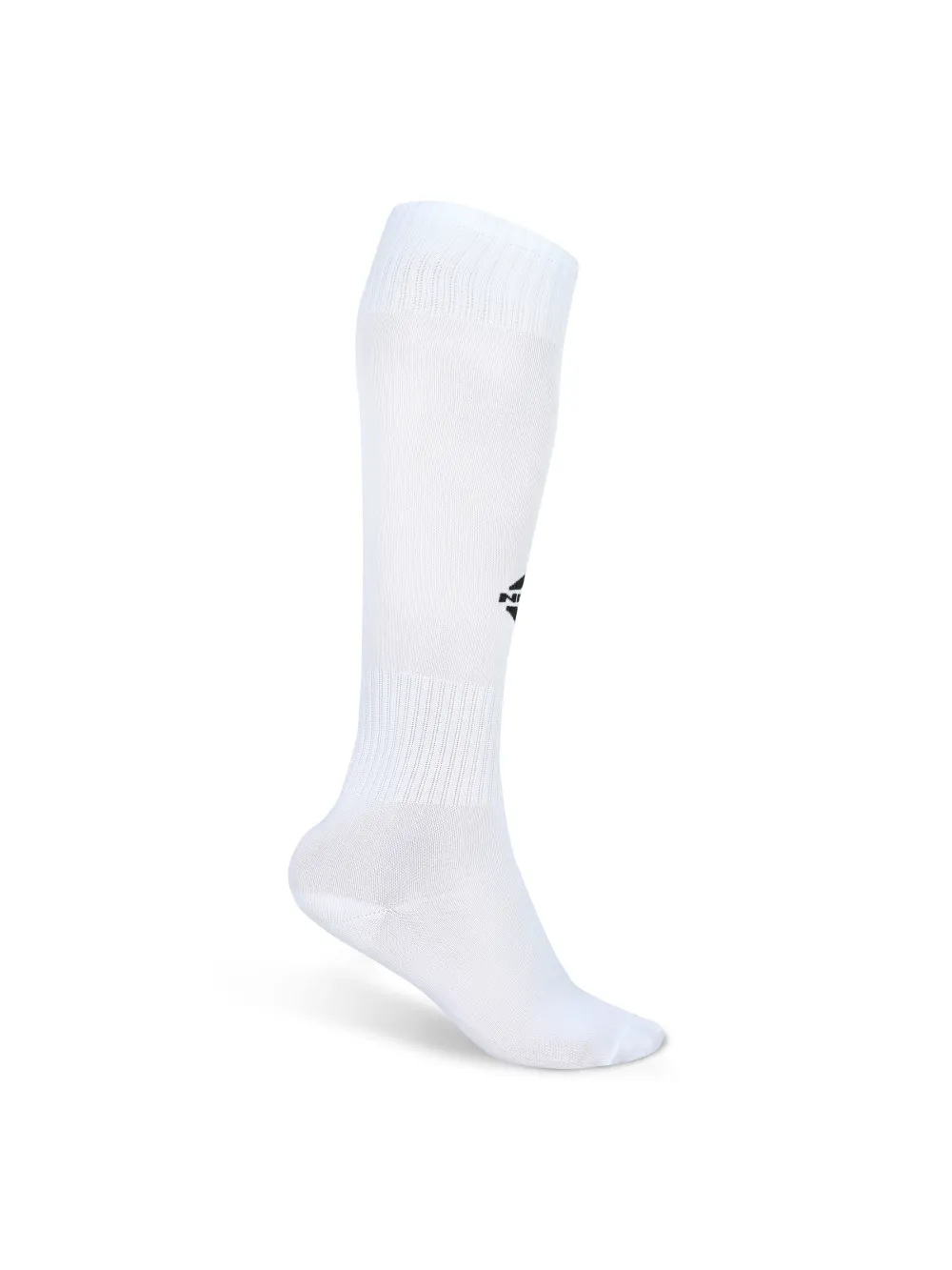 Nivia Socks Football Stocking (WHITE BLACK)