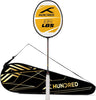 HUNDRED BADMINTON RACKET WITH FULL COVER MODEL-ROCK 88