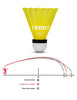 LINING BADMINTON NYLON SHUTTLECOCKS  MODEL- FUTURE 9