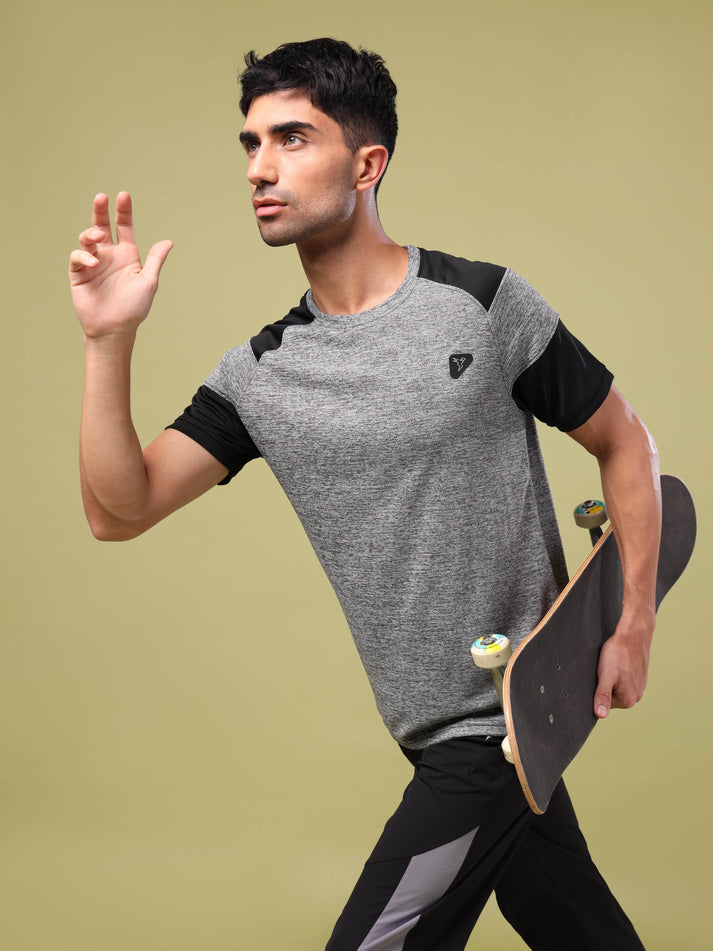 TECHNOSPORTS T-shirts Round Neck P749