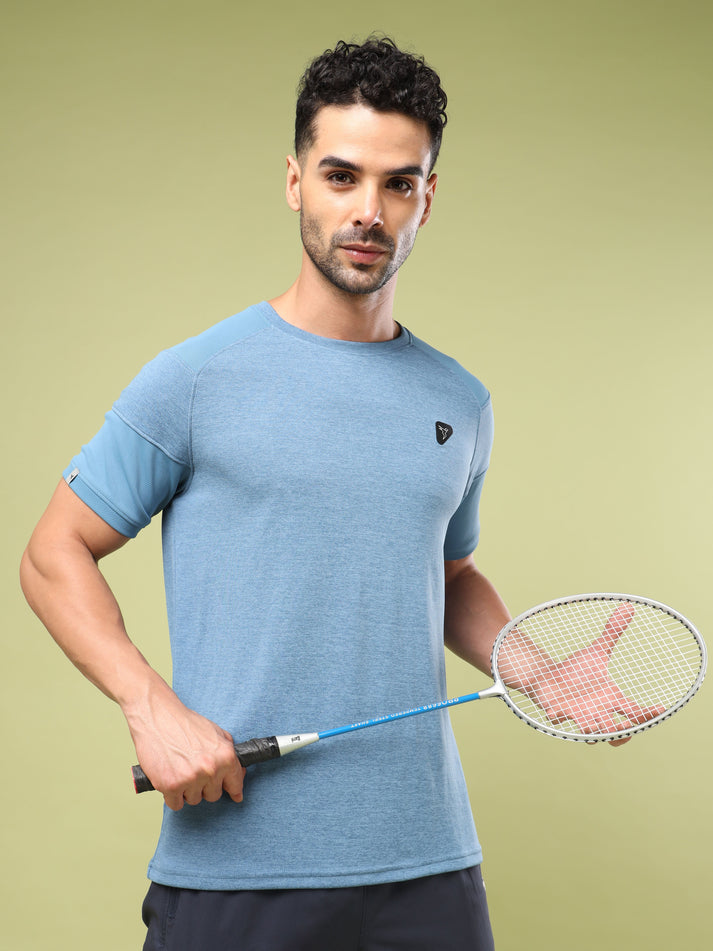 TECHNOSPORTS T-shirts Round Neck P749