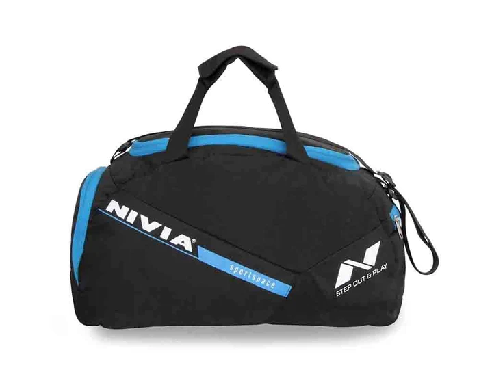 NIVIA Sports Pace-01 Junior (BLACK/SKY BLUE)