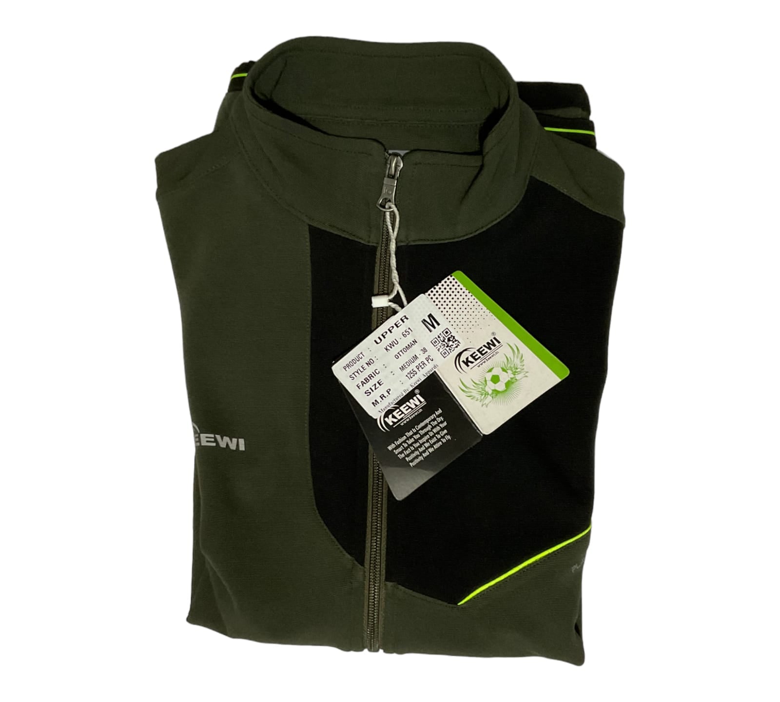 KEEWI JACKET (OLIVE/BLACK)