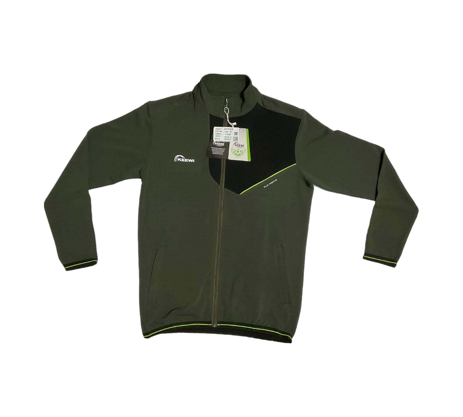 KEEWI JACKET (OLIVE/BLACK)