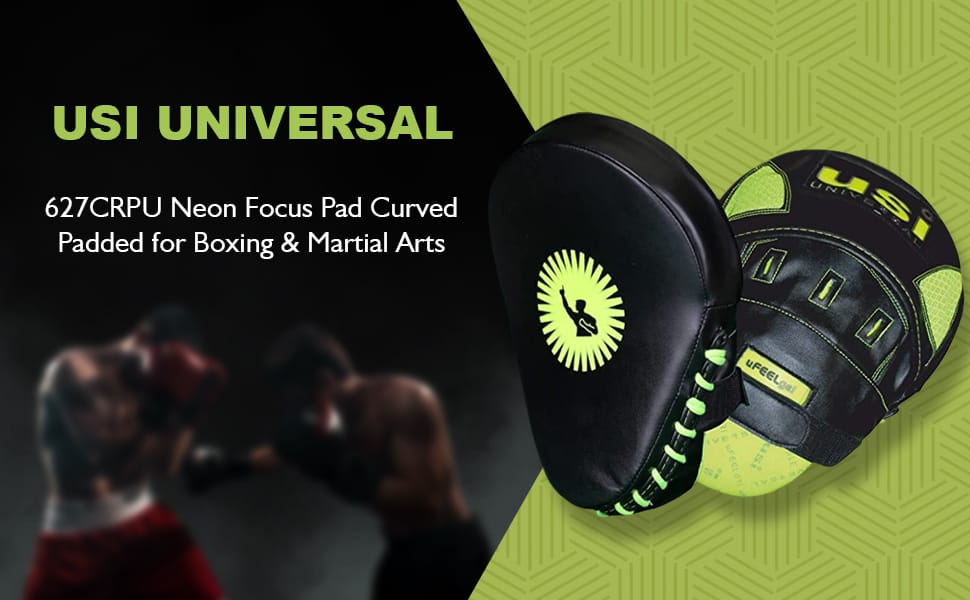 USI UNIVERSAL Neon Focus Mitts 627CRPU