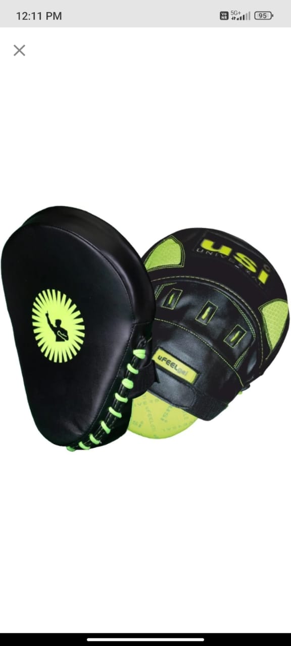 USI UNIVERSAL Neon Focus Mitts 627CRPU