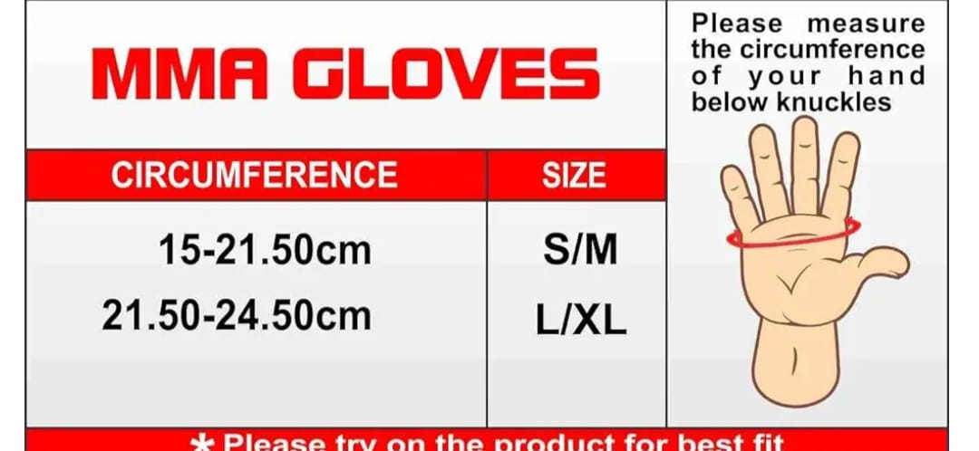 USI UNIVERSAL TRAINING GLOVES 610 B