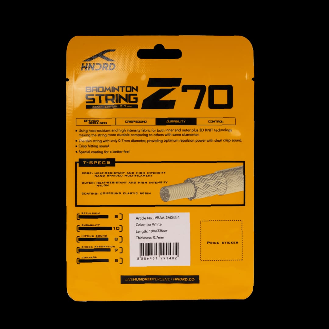 HUNDRED BADMINTON NYLON STRINGS