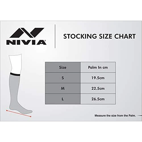 Nivia Socks Encounter Plain Football Stocking (Yellow/Black)